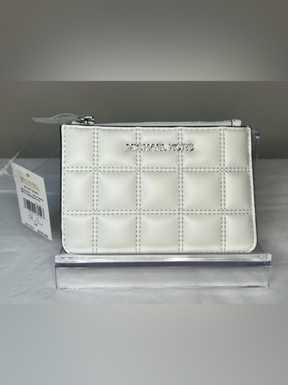 NWT MICHAEL KORS JET SET TRAVEL CARD WALLET